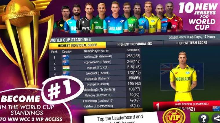 WCC2 Mod Apk