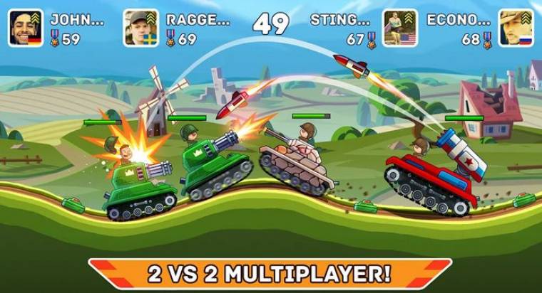 Hills Of Steel Mod APK: