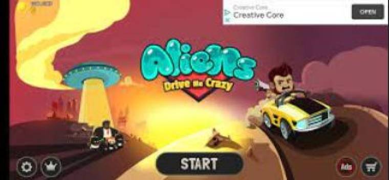 Alien Drive Me Crazy Mod Apk
