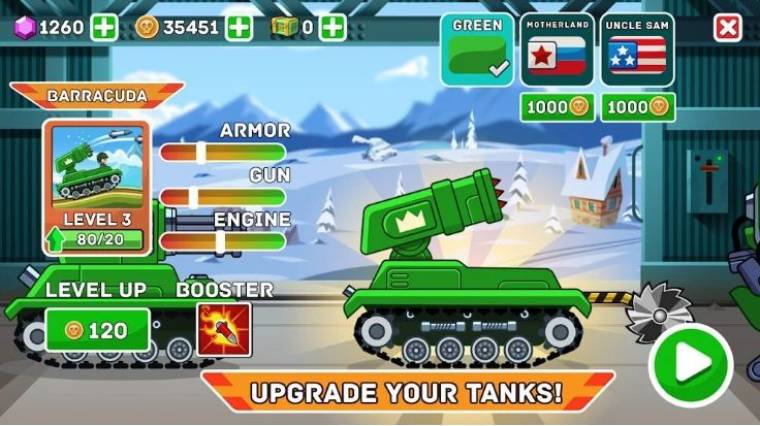 Hills Of Steel Mod APK