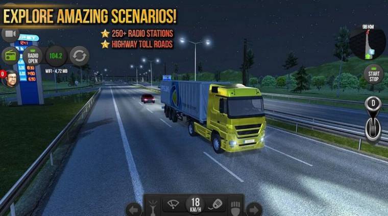 Truck Simulator 2018 Mod APK