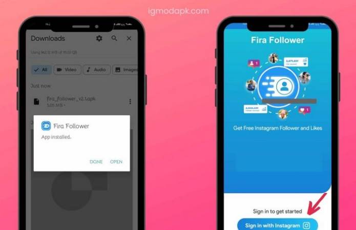 Firafollower MOD APK